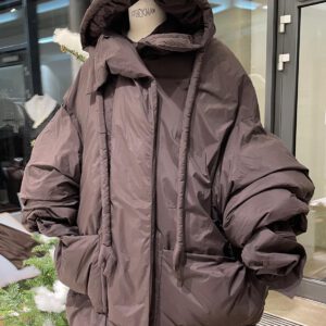 Rundholz Daunenmantel - TURF