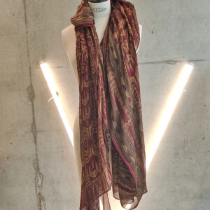 Rundholz Schal BERBER CLOUD PRINT